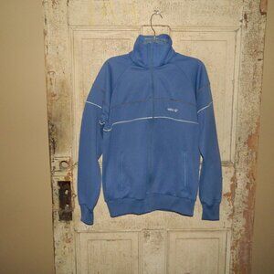 Vintage Adidas Trefoil Spell Out Athletic Jacket Size Large (QQ-33)